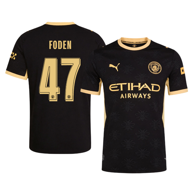 Manchester City pánsky Vonkajší futbalový dres 2026/27 – FODEN #47 – UCL [hráčska verzia]
