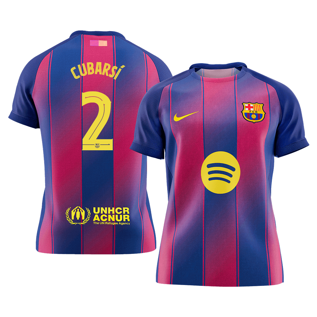 Barcelona pánsky domáci futbalový dres 2025/26 UCL - CUBARSÍ #2 (Prémiová kvalita)