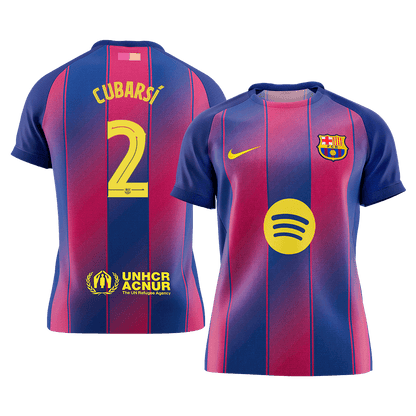 Barcelona pánsky domáci futbalový dres 2025/26 UCL - CUBARSÍ #2 (Prémiová kvalita)