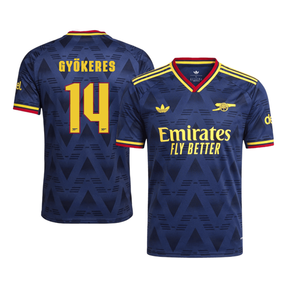 Arsenal pánsky Vonkajší futbalový dres 2026/27 – GYÖKERES #14 – UCL [hráčska verzia]