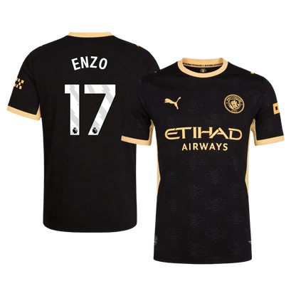Manchester City pánsky Vonkajší futbalový dres 2026/27 – ENZO #17 [hráčska verzia]