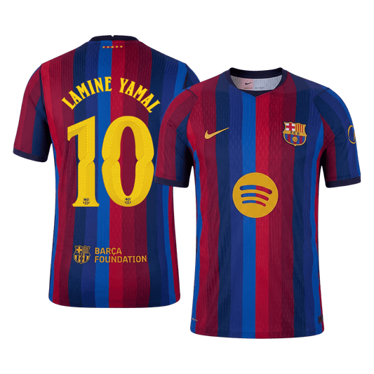 Barcelona pánsky domáci futbalový dres 2026/27 – LAMINE YAMAL #10 – UCL [hráčska verzia]
