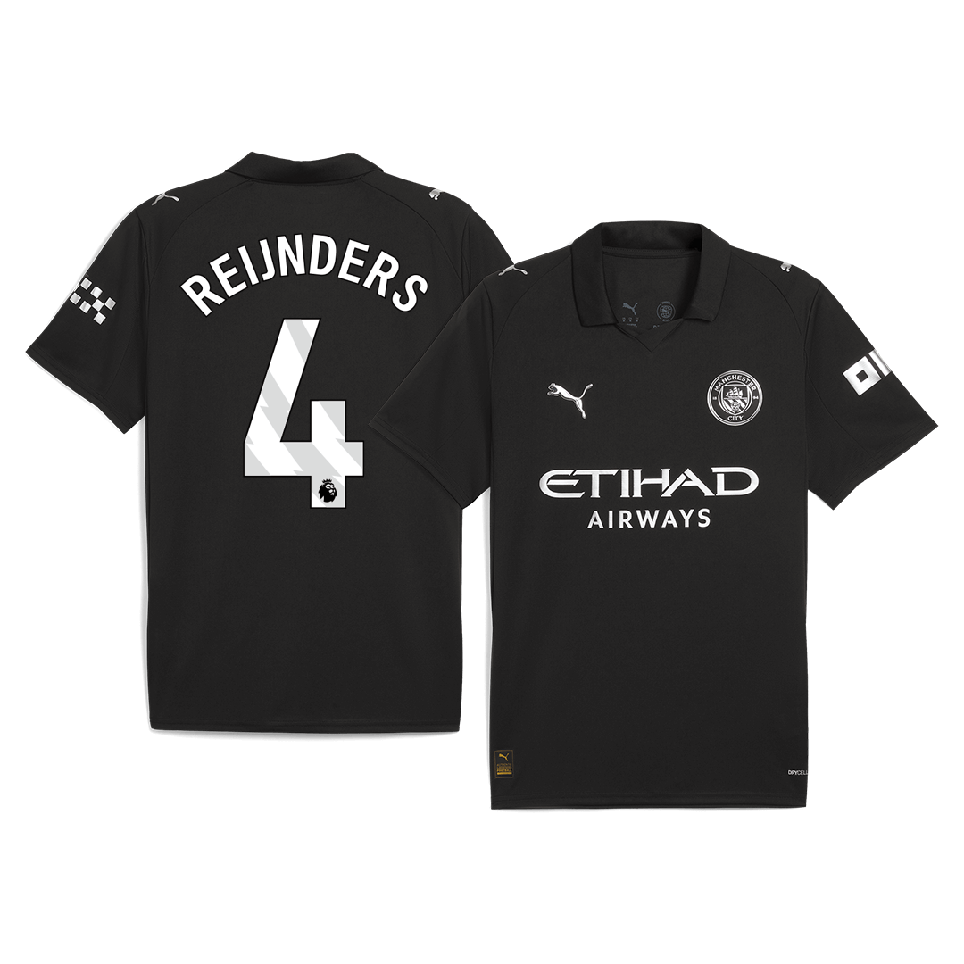 Manchester City pánsky vonkajší futbalový dres 2025/26 - REIJNDERS #4