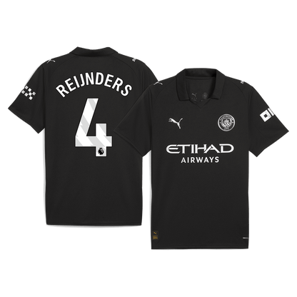 Manchester City pánsky vonkajší futbalový dres 2025/26 - REIJNDERS #4
