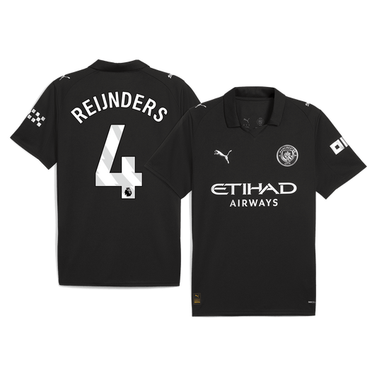 Manchester City pánsky vonkajší futbalový dres 2025/26 - REIJNDERS #4
