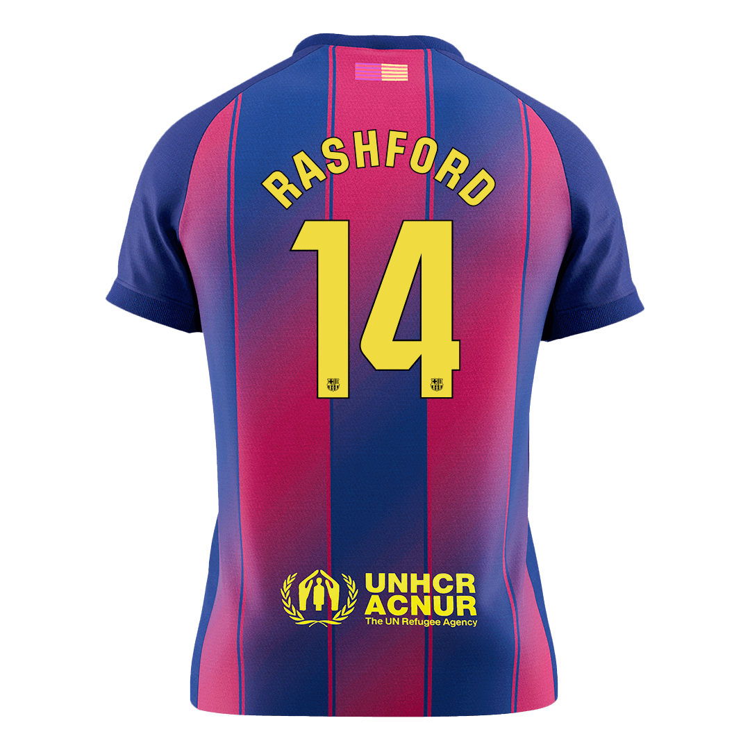 Barcelona pánsky domáci futbalový dres 2025/26 - RASHFORD #14 (Prémiová kvalita)