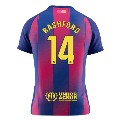 Barcelona pánsky domáci futbalový dres 2025/26 - RASHFORD #14 (Prémiová kvalita)