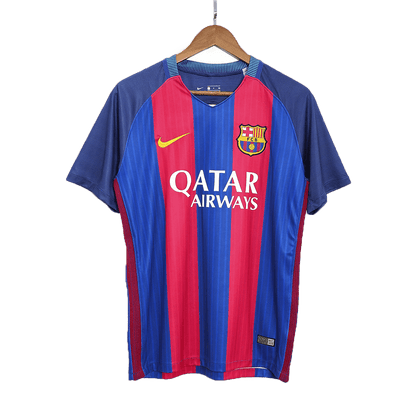 Pánske Retro Futbalový Dres Barcelona Domáci 2016/17 - MESSI #10