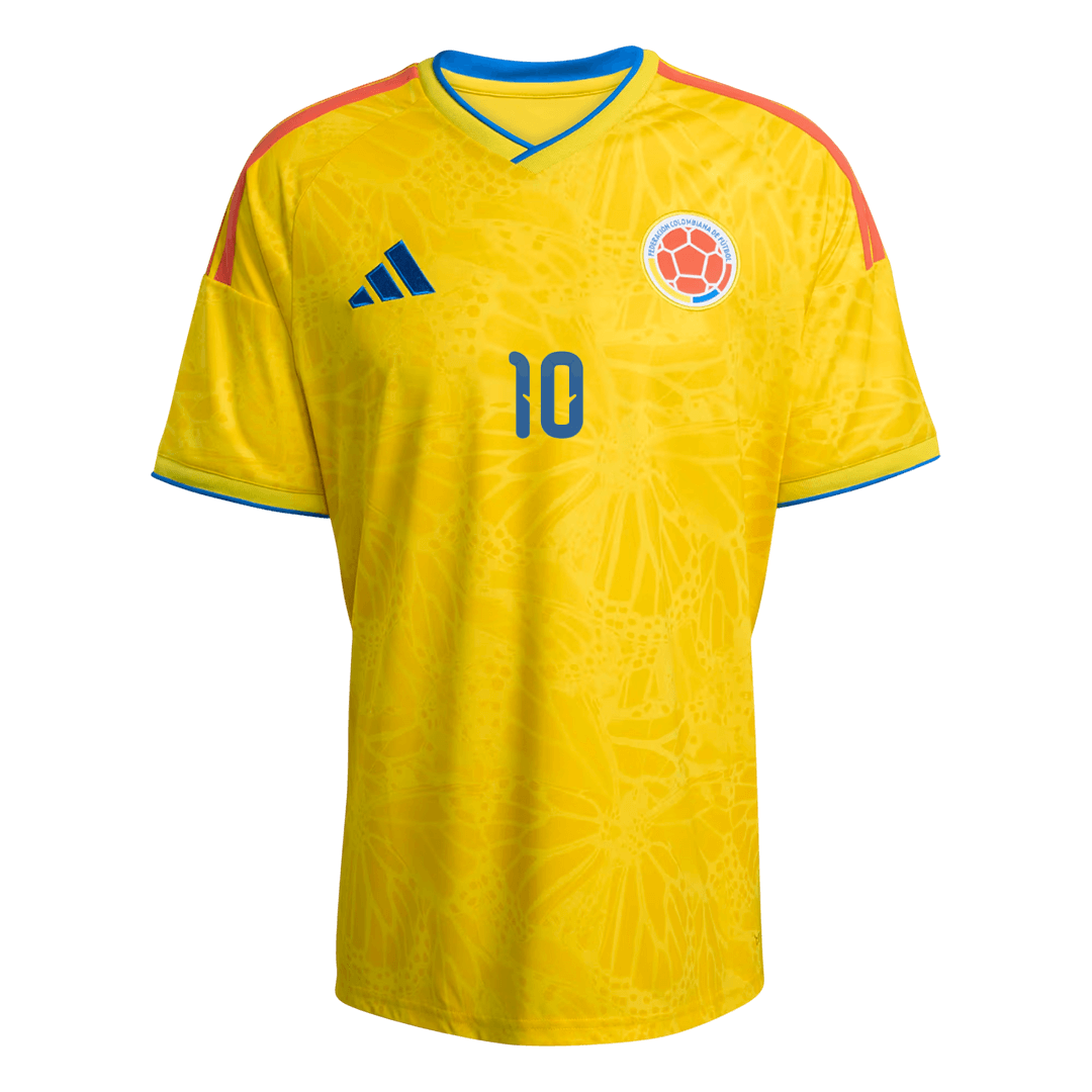 Kolumbia pánsky domáci futbalový dres MS 2026 - JAMES #10