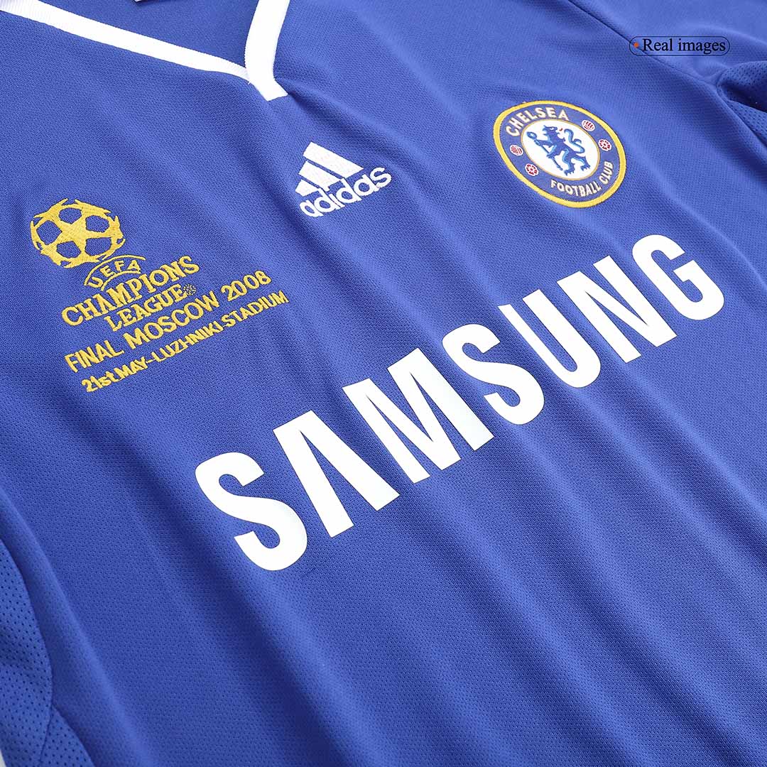 Chelsea pánsky domáci retro futbalový dres 2008 UCL Final