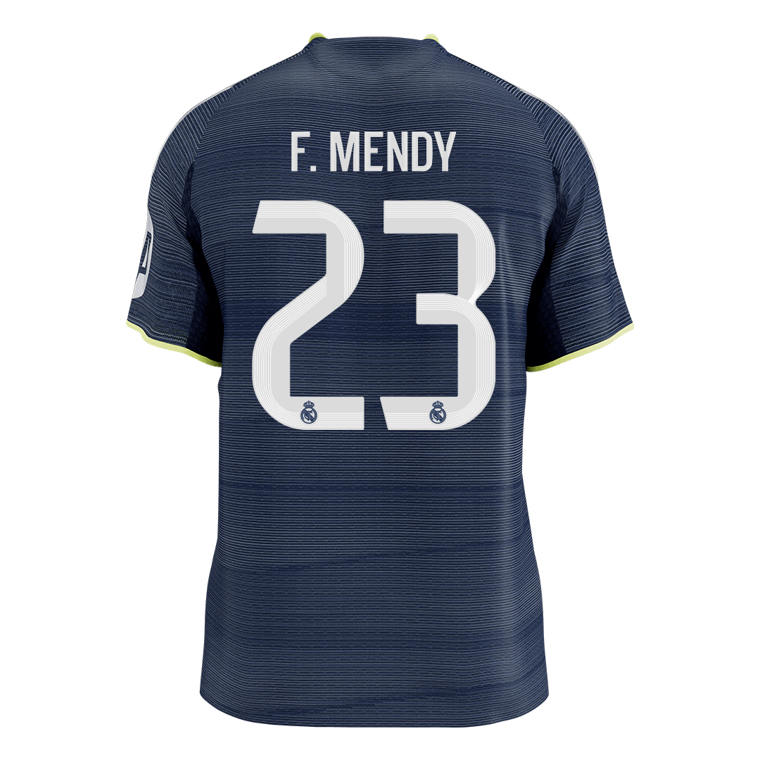 Real Madrid pánsky vonkajší futbalový dres 2025/26 - F.MENDY #23 [hráčska verzia] (Prémiová kvalita)