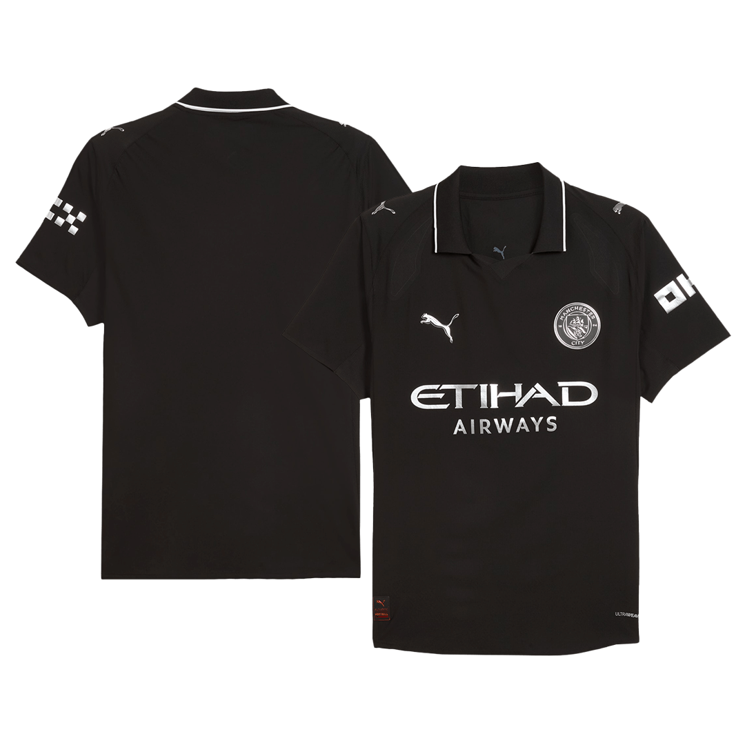 Manchester City pánsky vonkajší futbalový dres 2025/26 [hráčska verzia]