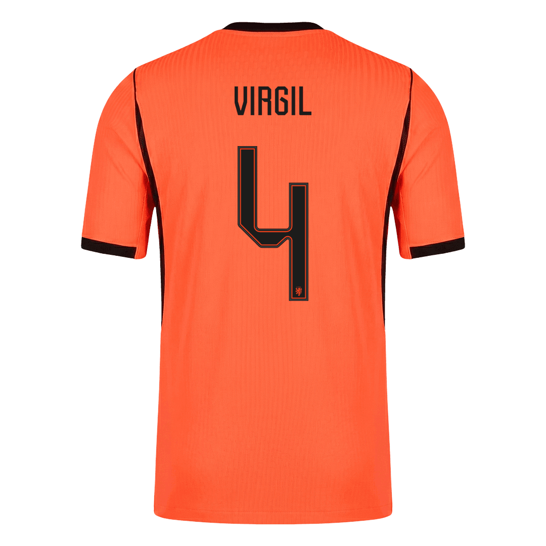 Pánske Futbalový Dres Holandsko Domáci MS 2026 Hráčska Verzia - VIRGIL #4