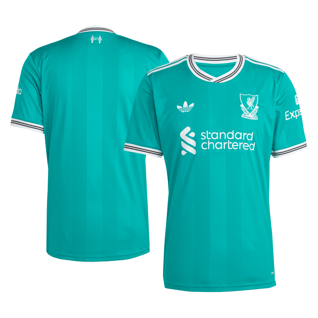 Liverpool pánsky tretí futbalový dres 2025/26