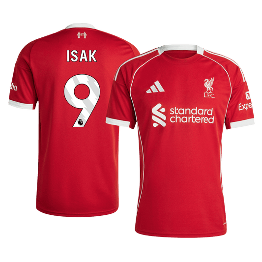 Liverpool pánsky domáci futbalový dres 2025/26 - ISAK #9
