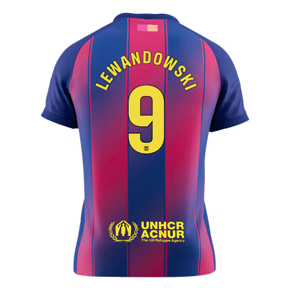 Barcelona pánsky domáci futbalový dres 2025/26 - LEWANDOWSKI #9 (Prémiová kvalita)