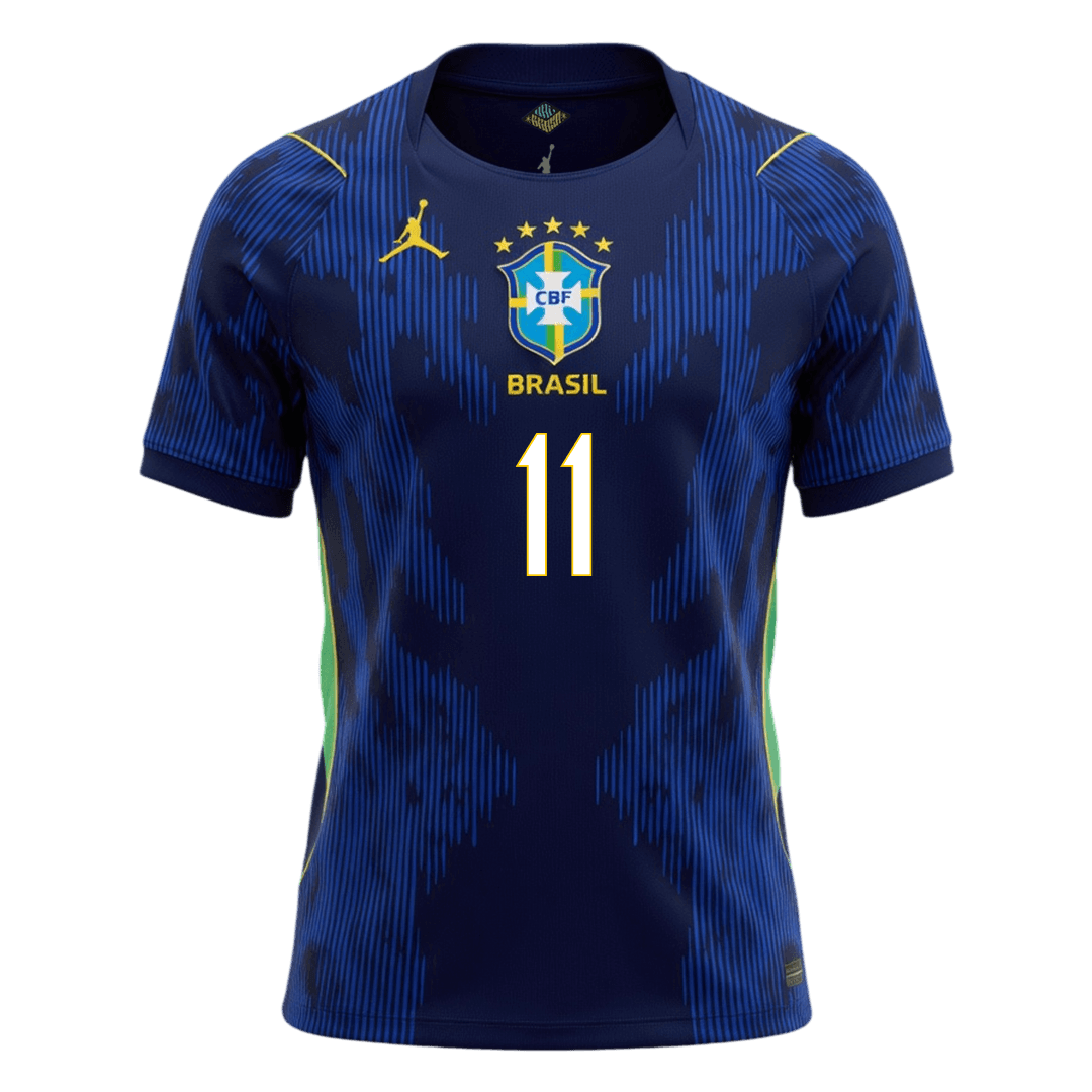 Pánske Futbalový Dres Brazília Vonkajší MS 2026 - RAPHINHA #11