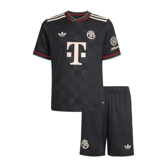 Bayern Mníchov detská tretia futbalová súprava 2025/26