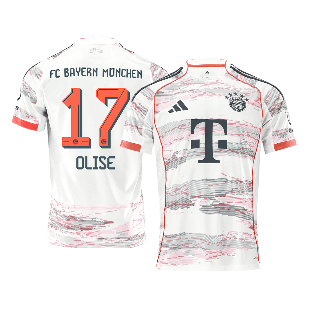 Bayern Mníchov pánsky vonkajší futbalový dres 2025/26 - OLISE #17