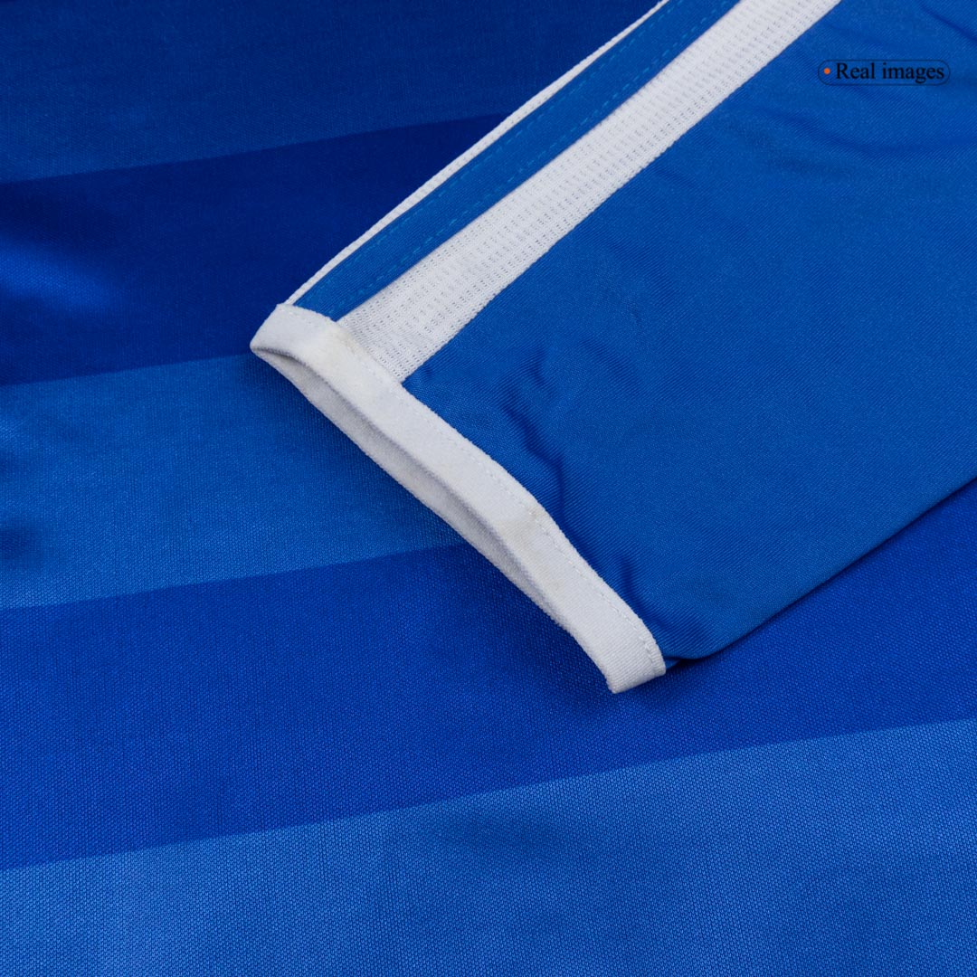 Chelsea pánsky domáci retro futbalový dres s dlhými rukávmi 2011/12