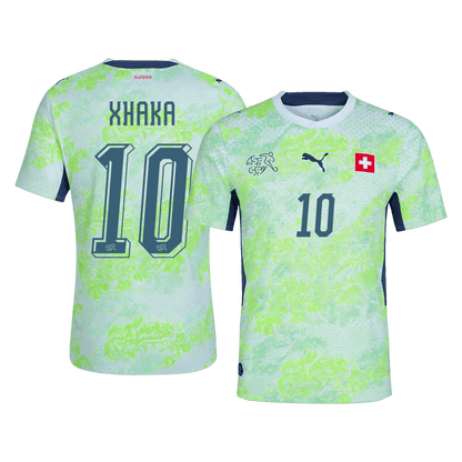 Švajčiarsko pánsky vonkajší futbalový dres MS 2026 - XHAKA #10 [hráčska verzia]