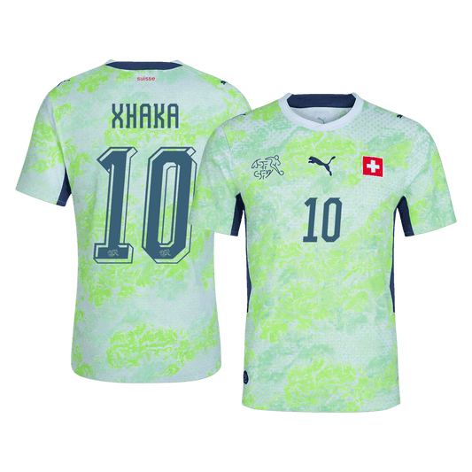 Švajčiarsko pánsky vonkajší futbalový dres MS 2026 - XHAKA #10 [hráčska verzia]