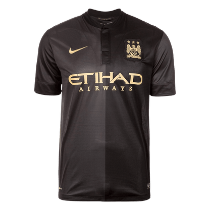 Pánske Retro Futbalový Dres Manchester City Vonkajší 2013/14