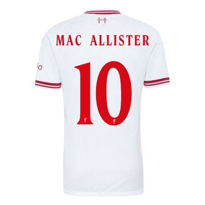 Liverpool pánsky Vonkajší futbalový dres 2026/27 – MAC ALLISTER #10 – UCL [hráčska verzia]