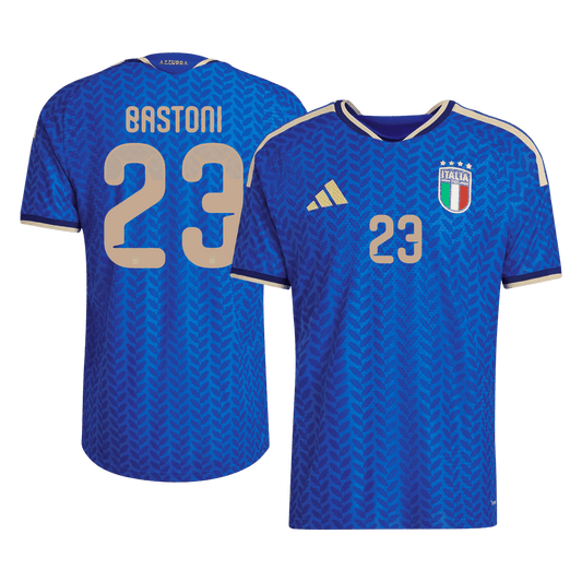 Taliansko pánsky domáci futbalový dres MS 2026 - BASTONI #23 [hráčska verzia]