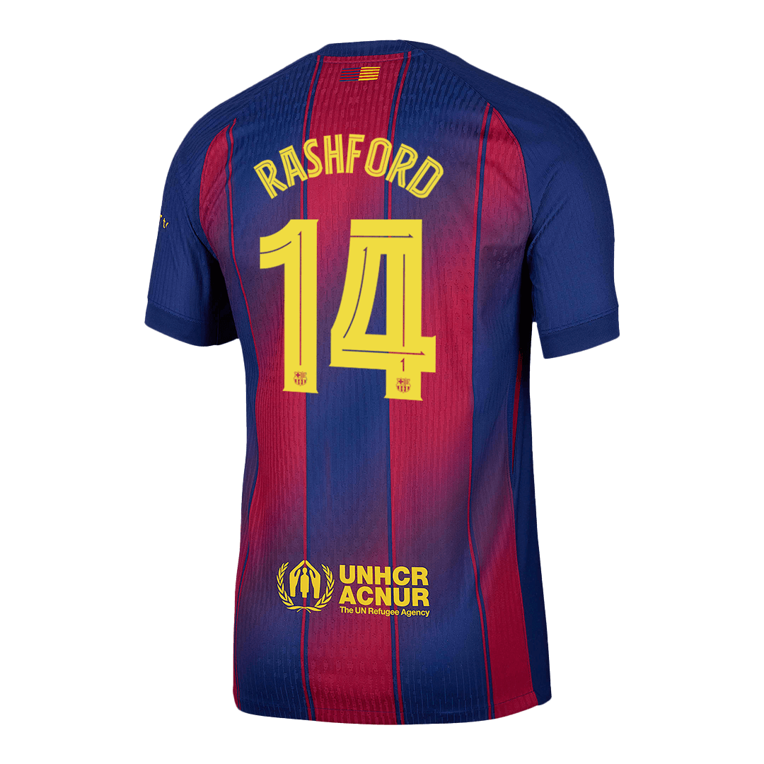 Barcelona pánsky domáci futbalový dres 2025/26 UCL - RASHFORD #14 [hráčska verzia]