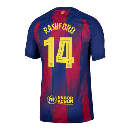 Barcelona pánsky domáci futbalový dres 2025/26 UCL - RASHFORD #14 [hráčska verzia]