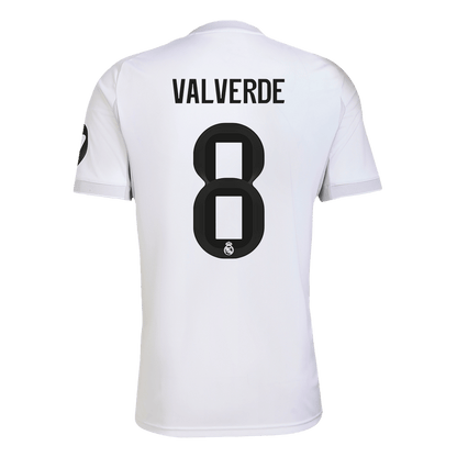 Real Madrid pánsky domáci futbalový dres 2025/26 - VALVERDE #8 (Prémiová kvalita)