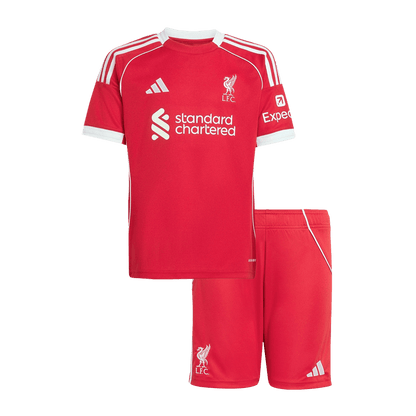 Liverpool detská domáca futbalová súprava 2025/26