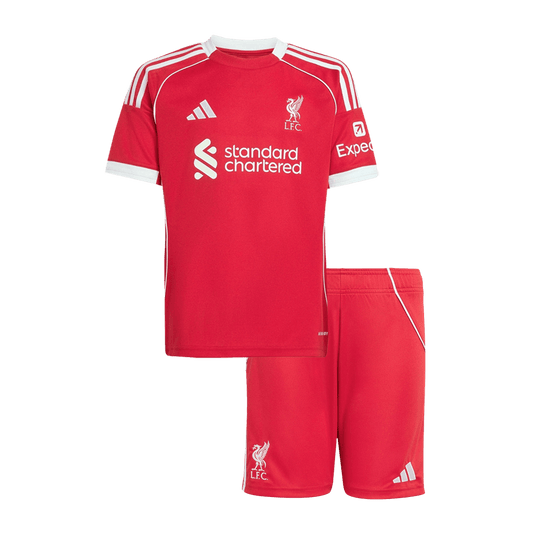 Liverpool detská domáca futbalová súprava 2025/26