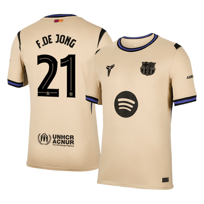 Barcelona pánsky vonkajší futbalový dres 2025/26 UCL - F.DE JONG #21