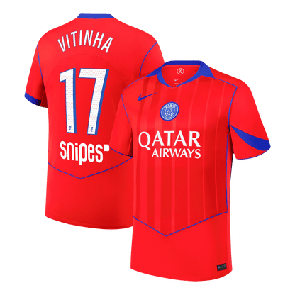 PSG pánsky tretí futbalový dres 2025/26 - VITINHA #17