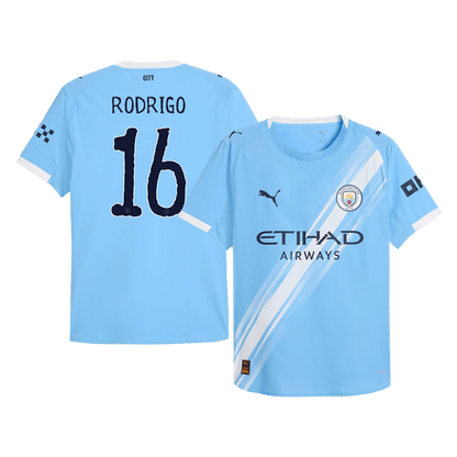 Manchester City pánsky domáci futbalový dres MS 2025/26 - RODRIGO #16 [hráčska verzia]