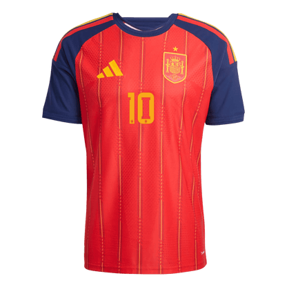Pánske Futbalový Dres Španielsko Domáci MS 2026 Hráčska Verzia - OLMO #10
