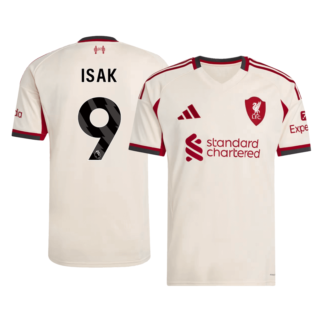 Liverpool pánsky vonkajší futbalový dres 2025/26 - ISAK #9