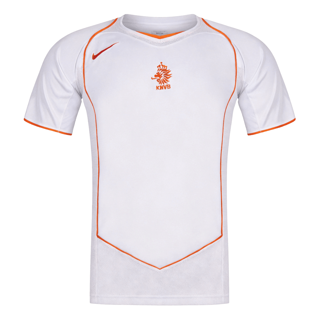 Holandsko pánsky vonkajší retro futbalový dres 2004