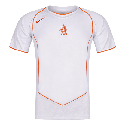 Holandsko pánsky vonkajší retro futbalový dres 2004