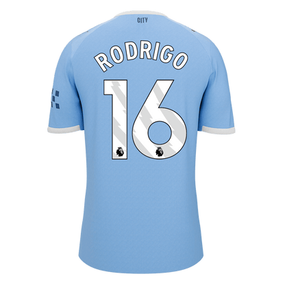 Manchester City pánsky domáci futbalový dres 2025/26 - RODRIGO #16 (Prémiová kvalita)