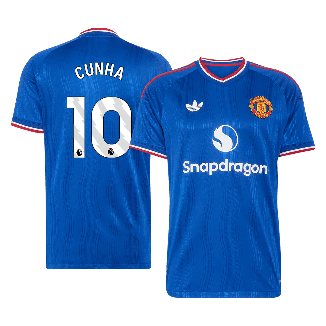 Manchester United pánsky Vonkajší futbalový dres 2026/27 – CUNHA #10 [hráčska verzia]