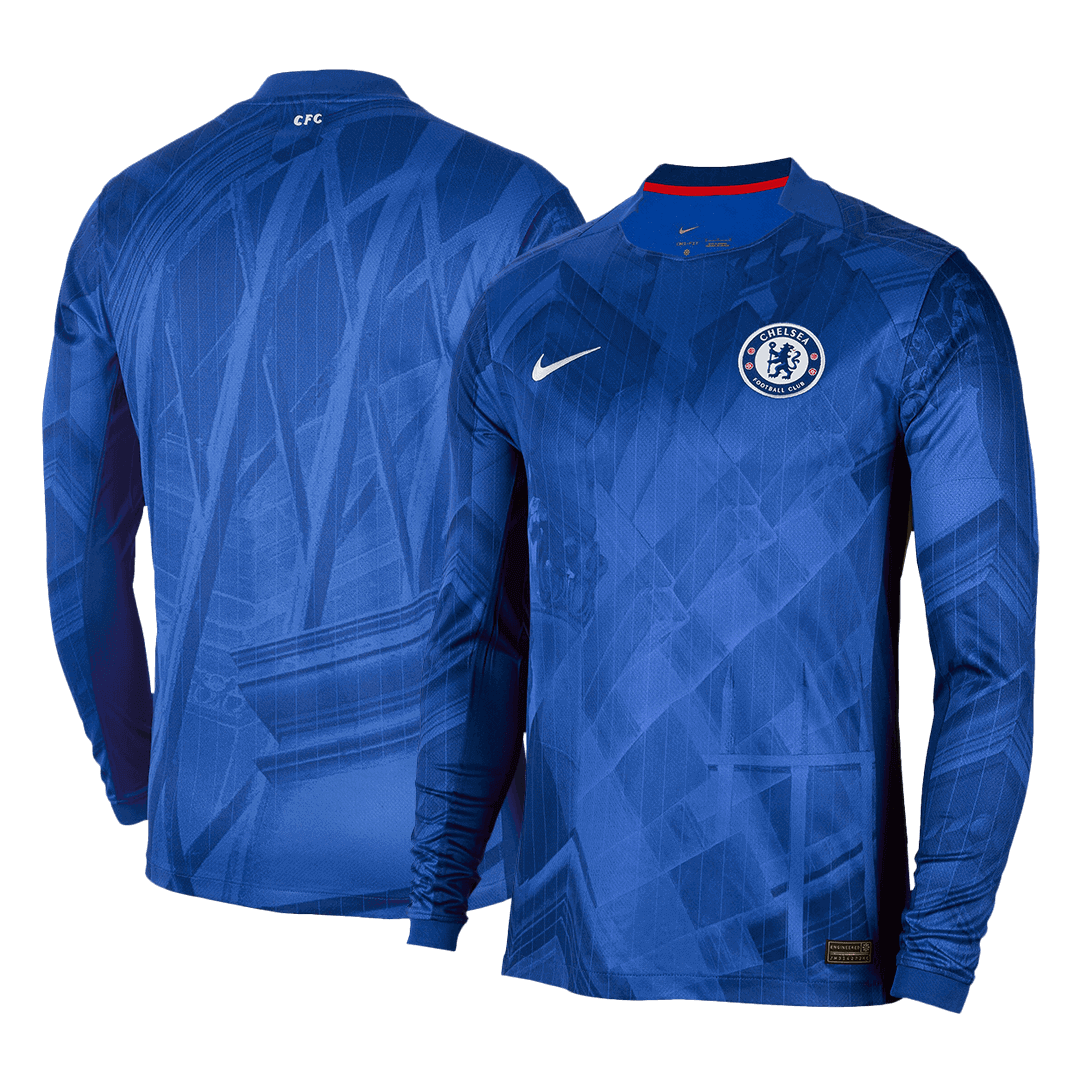 Chelsea pánsky domáci futbalový dres s dlhými rukávmi 2025/26