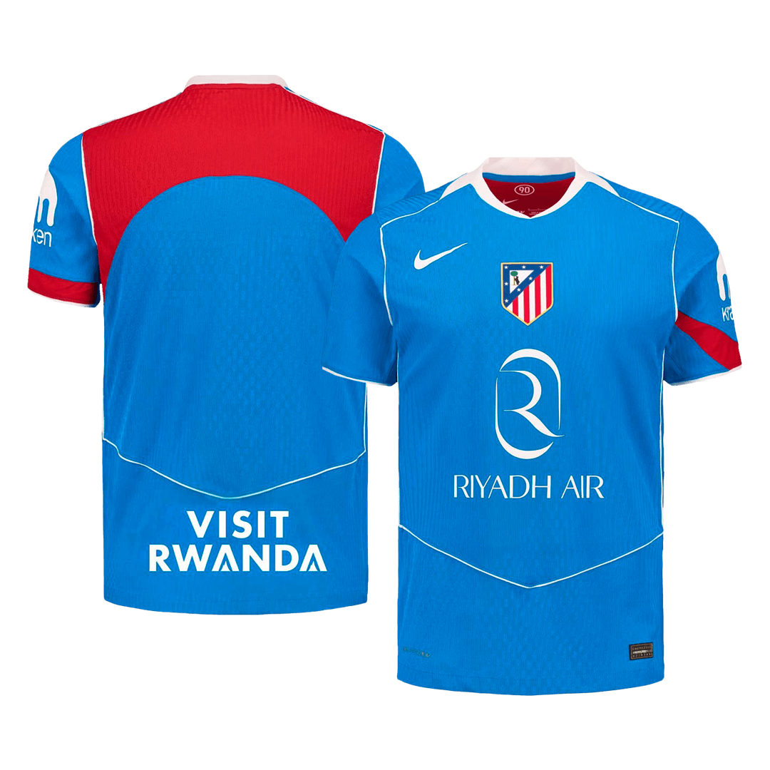 Atletico Madrid pánsky tretí futbalový dres 2025/26 [hráčska verzia]