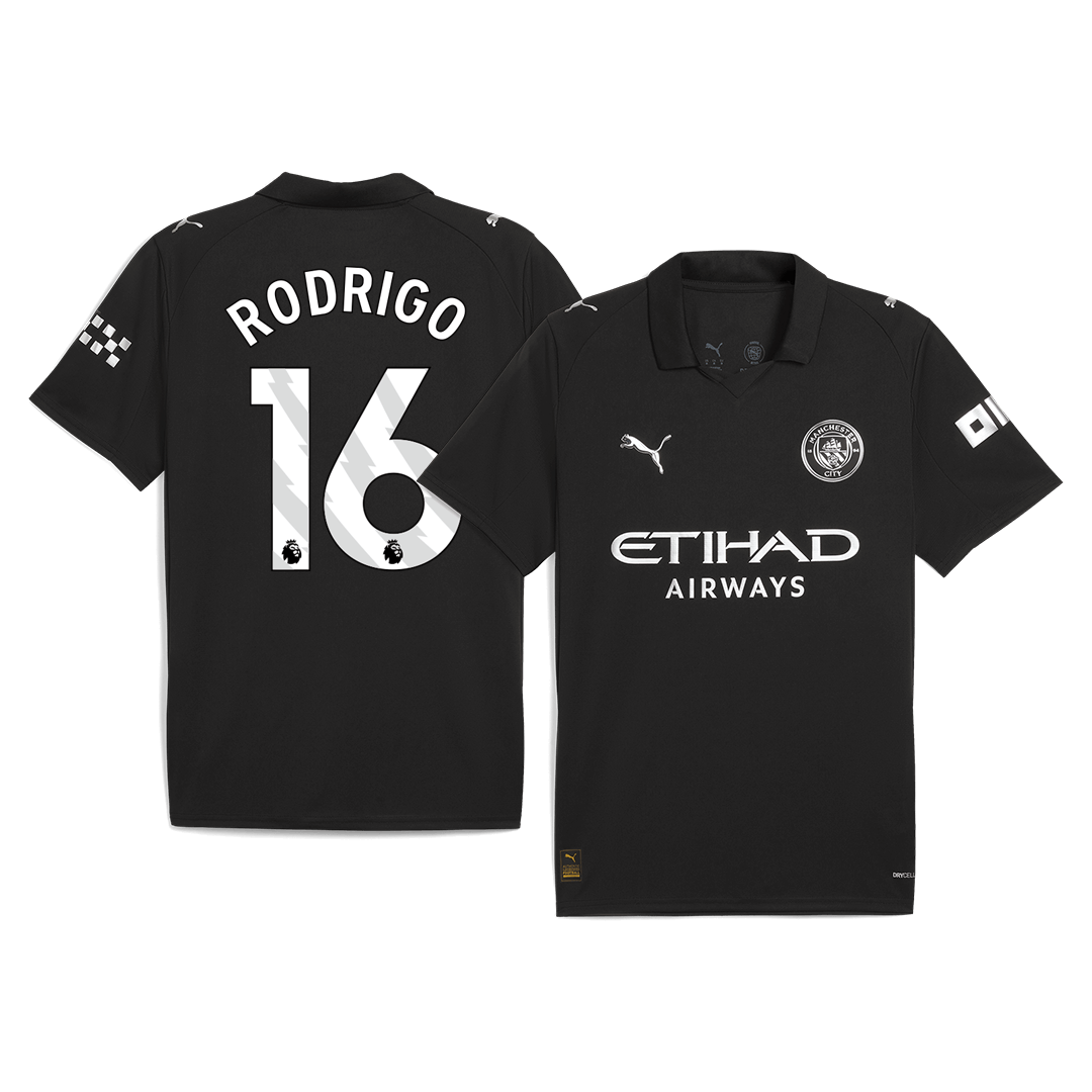 Manchester City pánsky vonkajší futbalový dres 2025/26 - RODRIGO #16