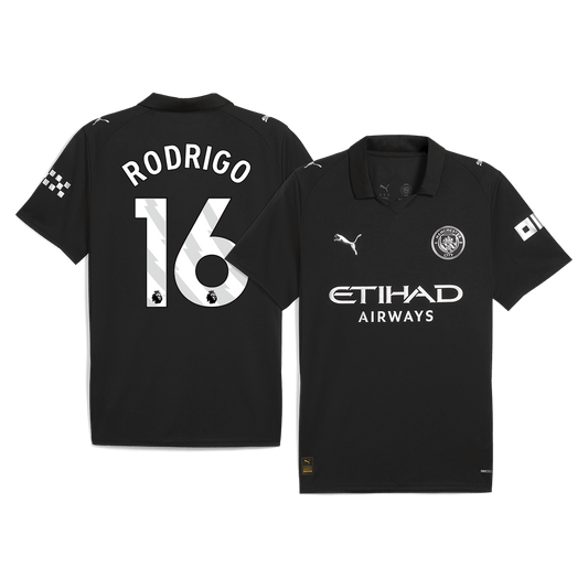 Manchester City pánsky vonkajší futbalový dres 2025/26 - RODRIGO #16