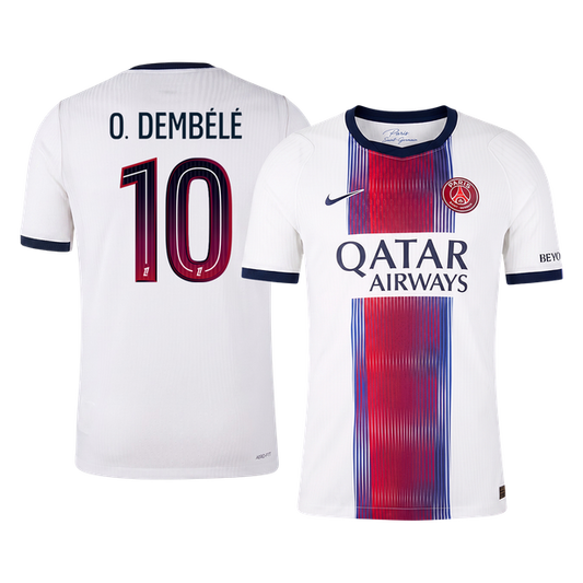 PSG pánsky Vonkajší futbalový dres 2026/27 – O. DEMBÉLÉ #10 [hráčska verzia]