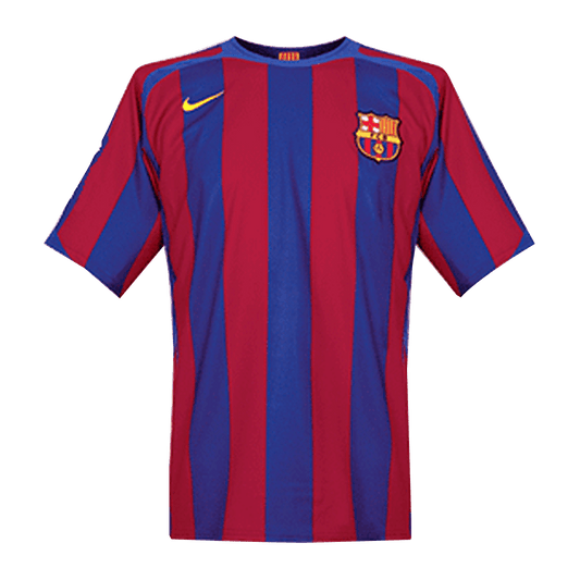Barcelona pánsky domáci retro futbalový dres 2005/06 UCL