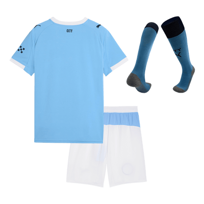 Manchester City detský domáci futbalový komplet 2025/26